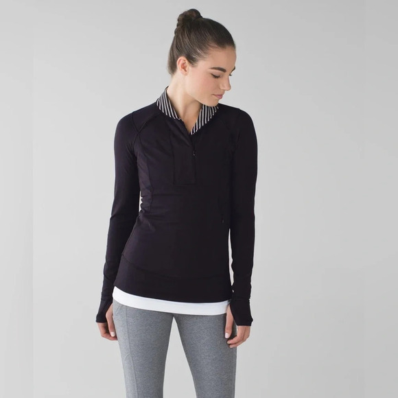 Lululemon Think Fast Pullover size 4 - Picture 1 of 8